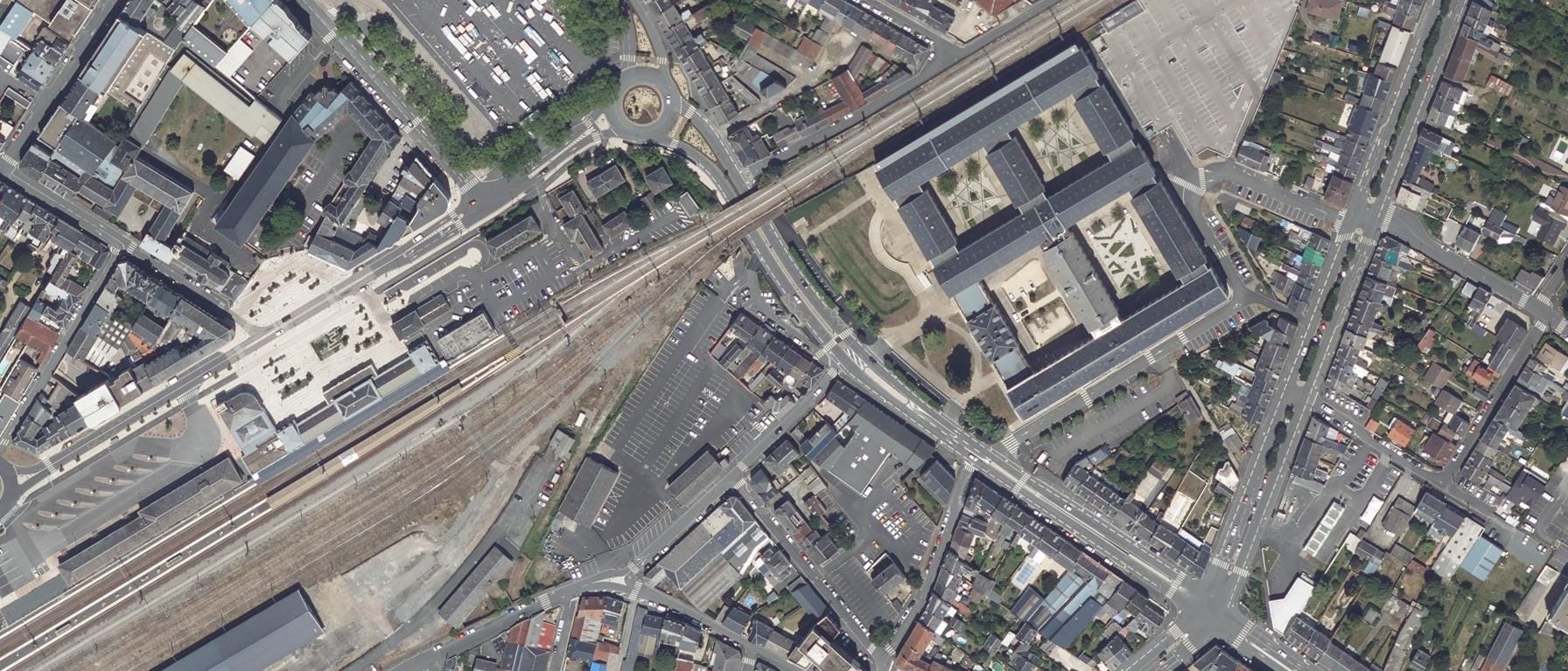 Vue aérienne de CFA EVEREN FORMATION