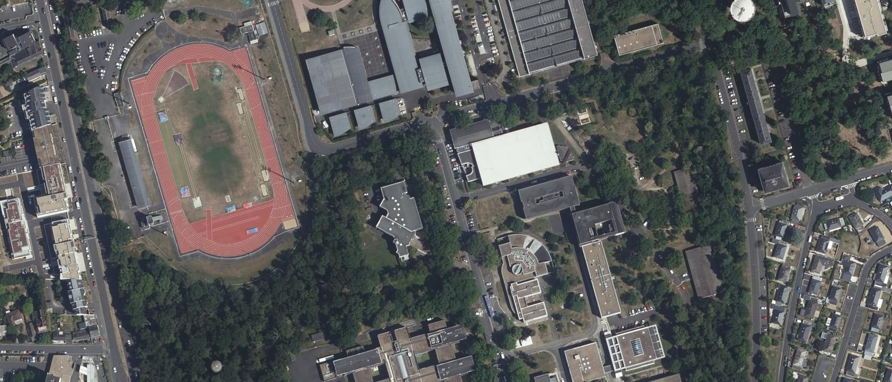 Vue aérienne de Lycée professionnel Victor Laloux