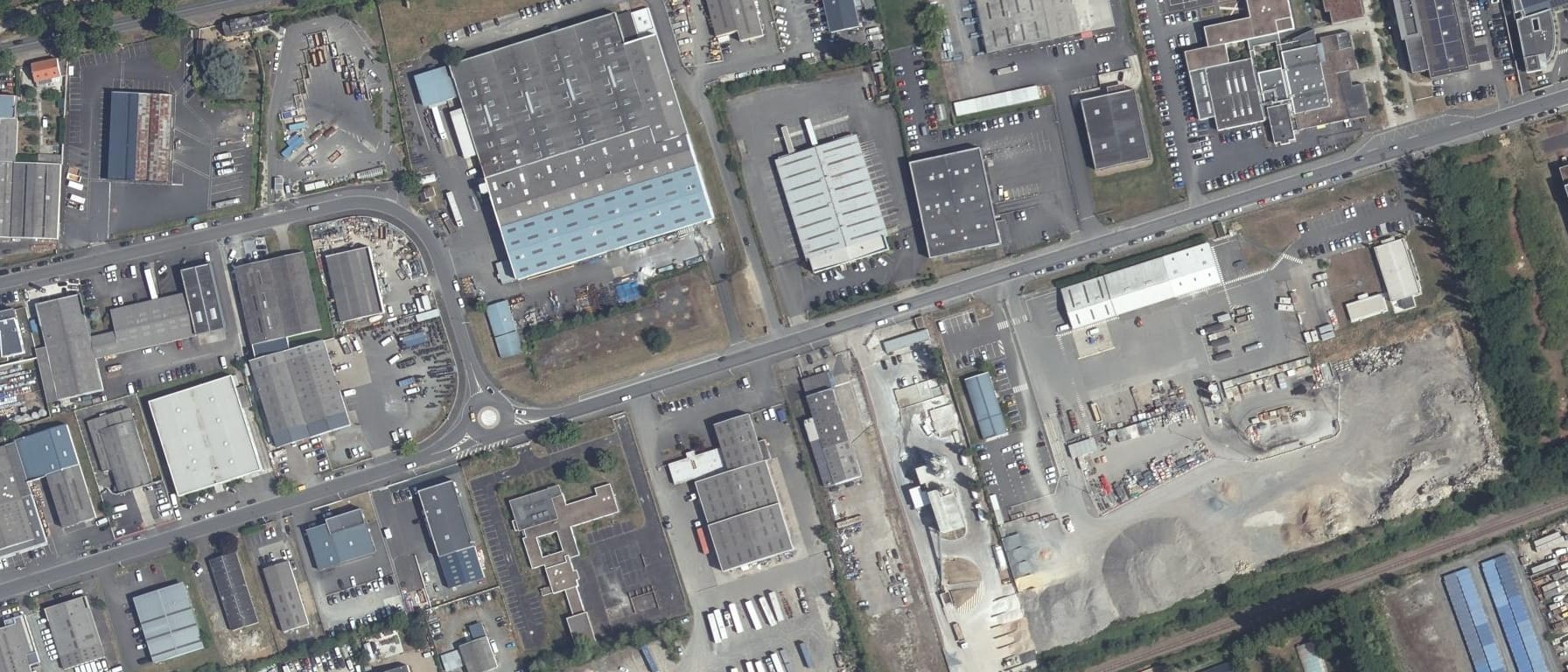 Vue aérienne de CAMPUS DES METIERS ET DE L'ARTISANAT 37