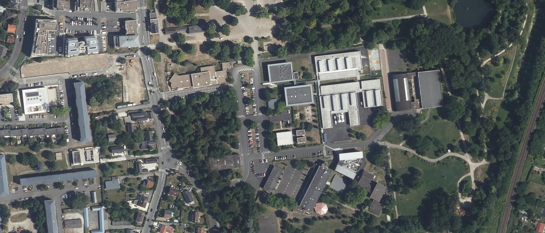 Vue aérienne de Lycée professionnel D Arsonval