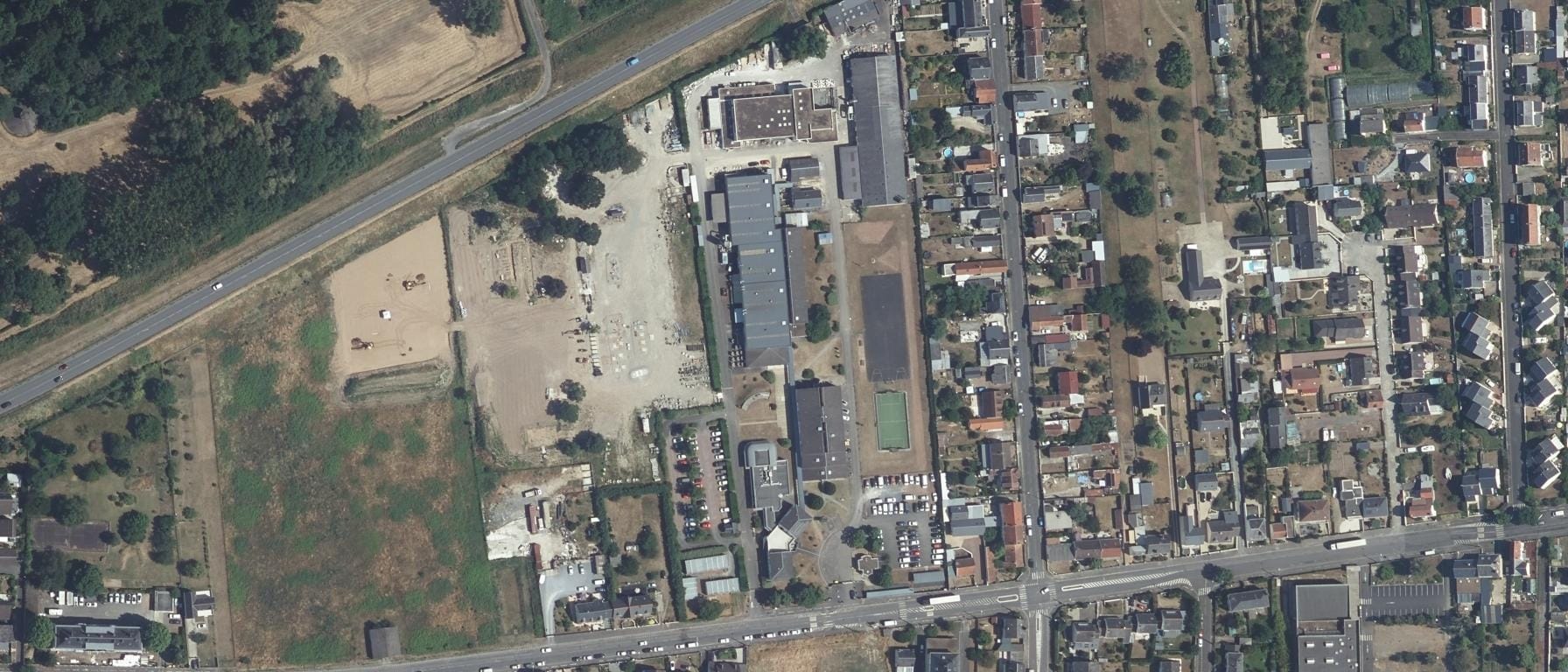 Vue aérienne de BTP CFA INDRE ET LOIRE