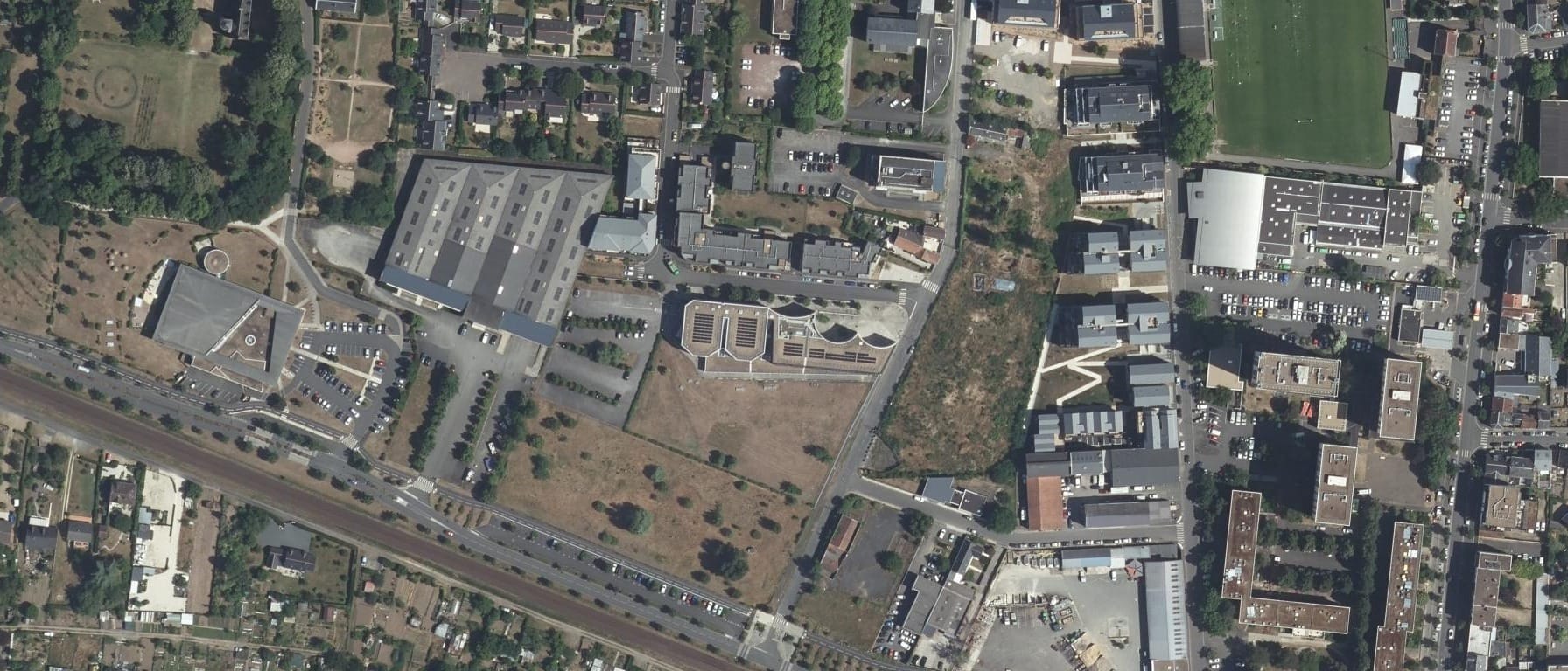 Vue aérienne de UFR de Médecine