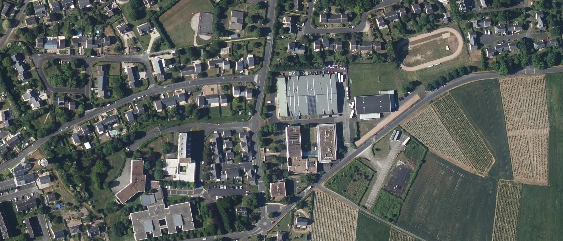 Vue aérienne de Lycée professionnel Joseph Cugnot
