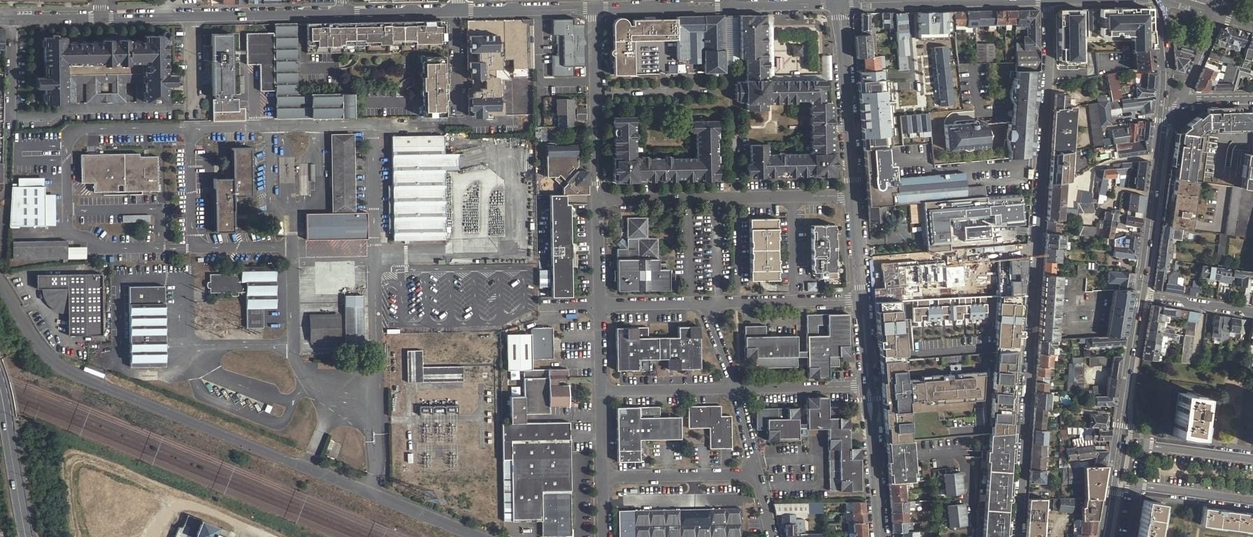 Vue aérienne de CFA DE LA PROPRETE (INHNI CENTRE)