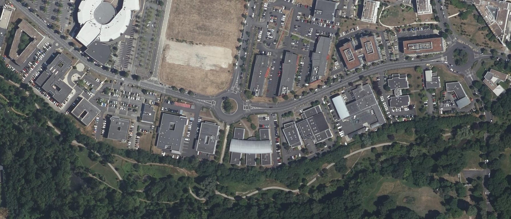 Vue aérienne de Groupe IMT - EFIIP CFA - TOURS