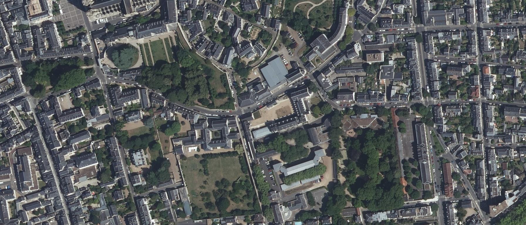 Vue aérienne de Pôle Alienor - Tours