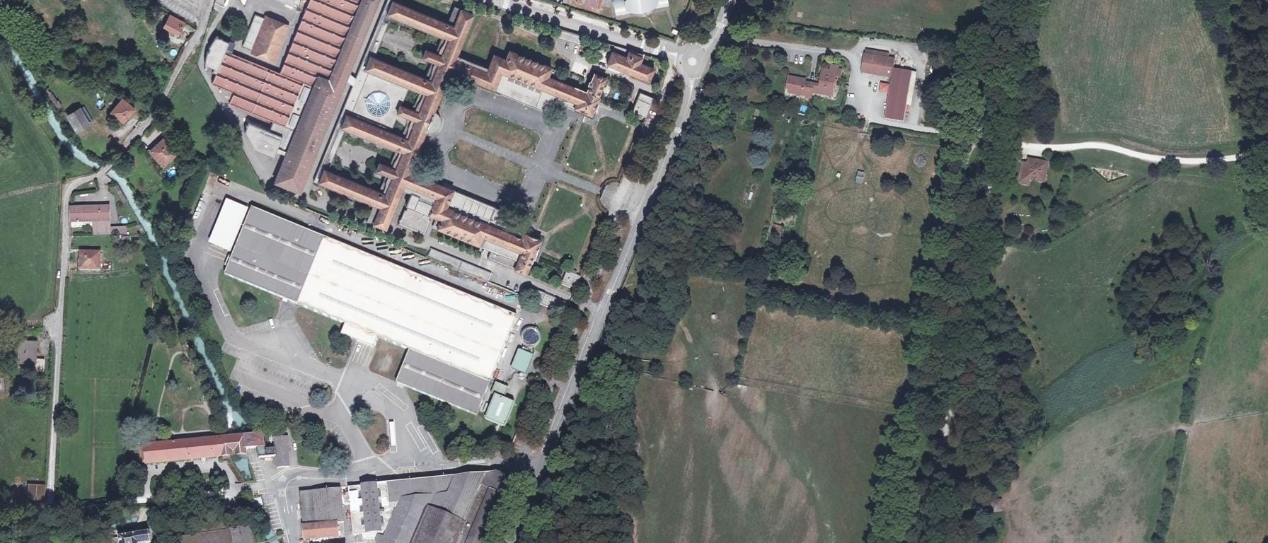 Vue aérienne de Lycée Portes De L'Oisans