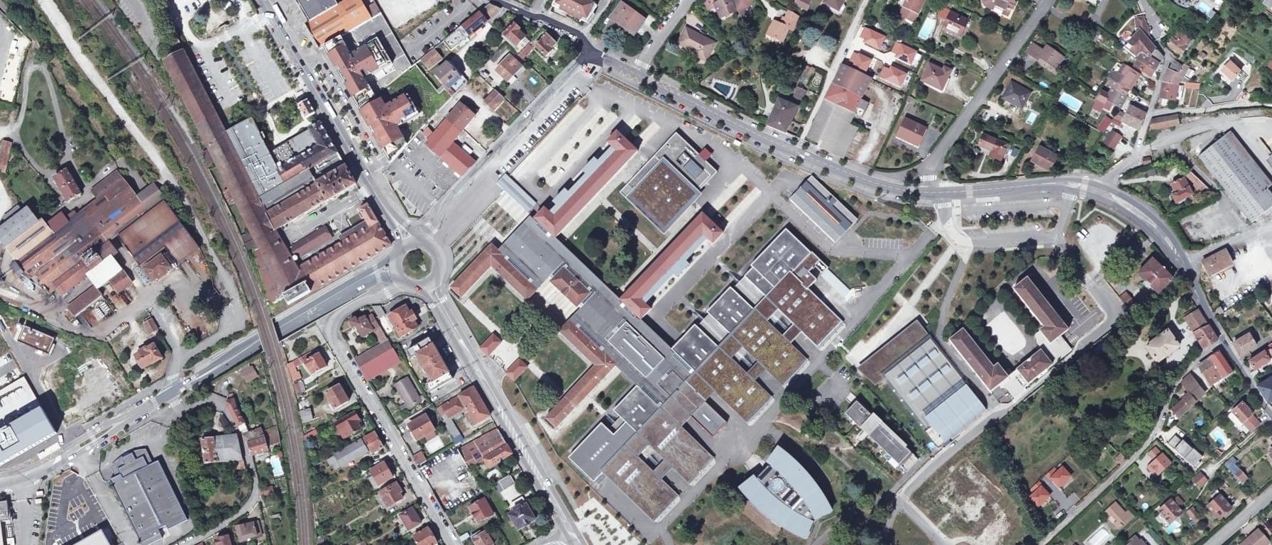 Vue aérienne de Lycée Ferdinand Buisson