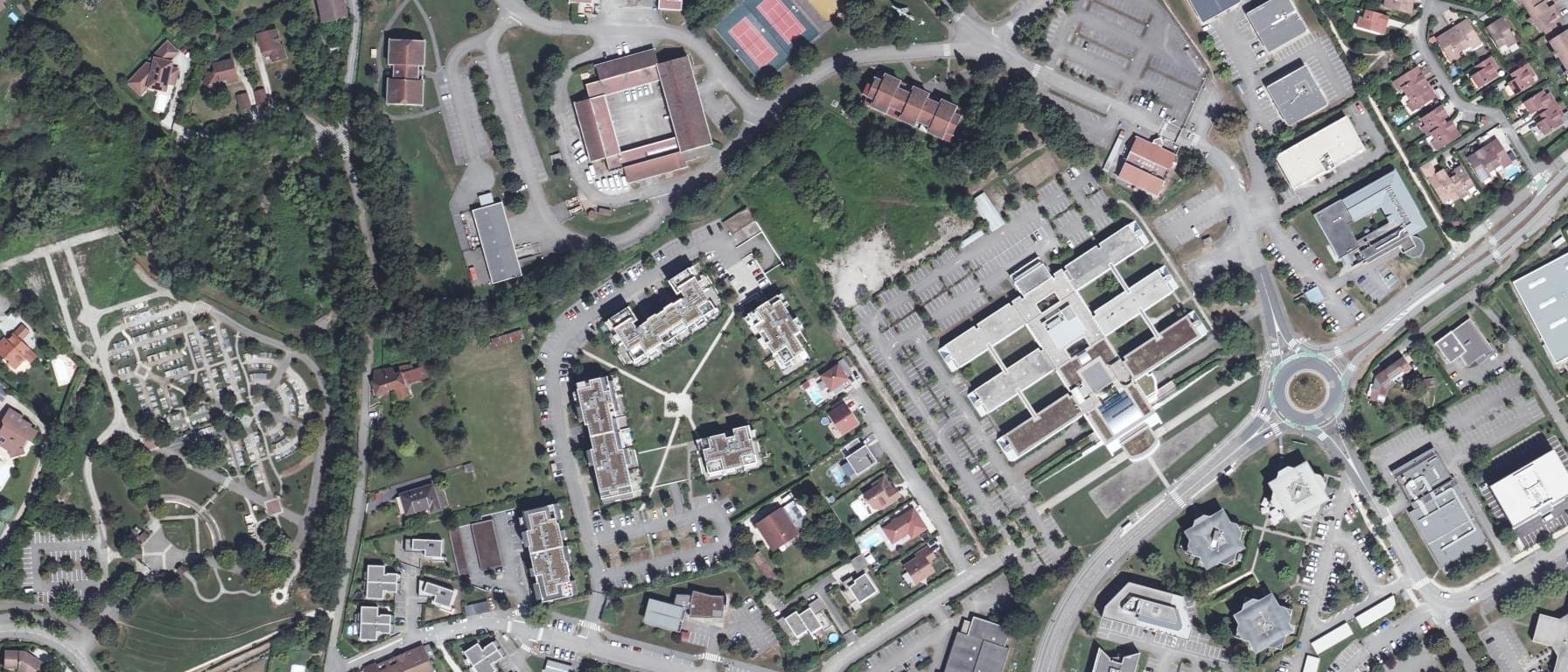 Vue aérienne de Ecole des Pupilles de l'Air - lycée de la défense