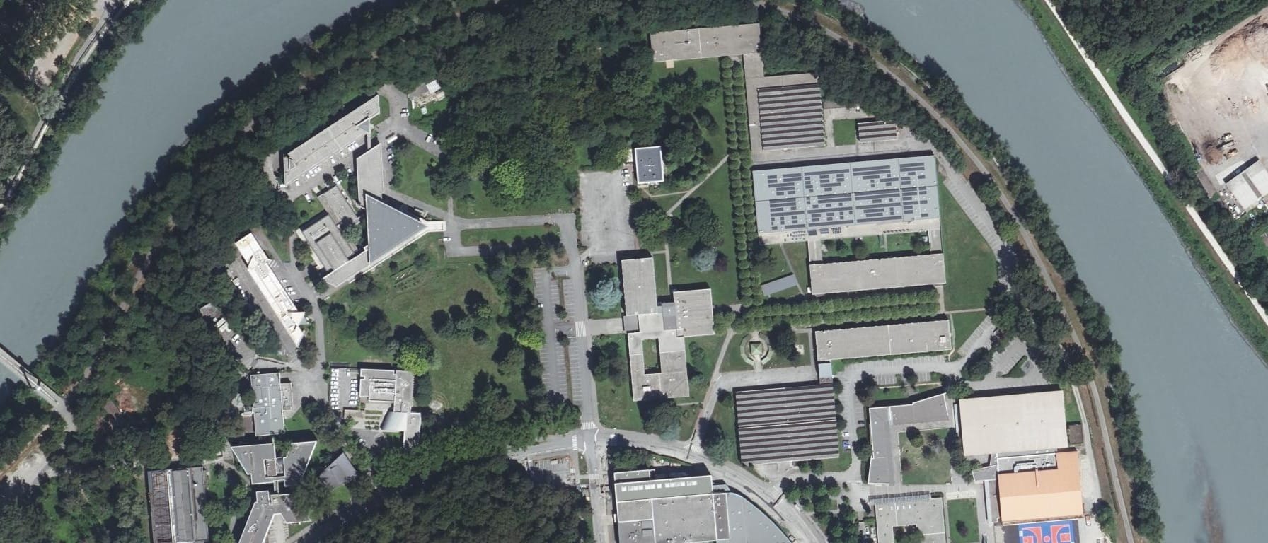 Vue aérienne de IUT 1 GRENOBLE