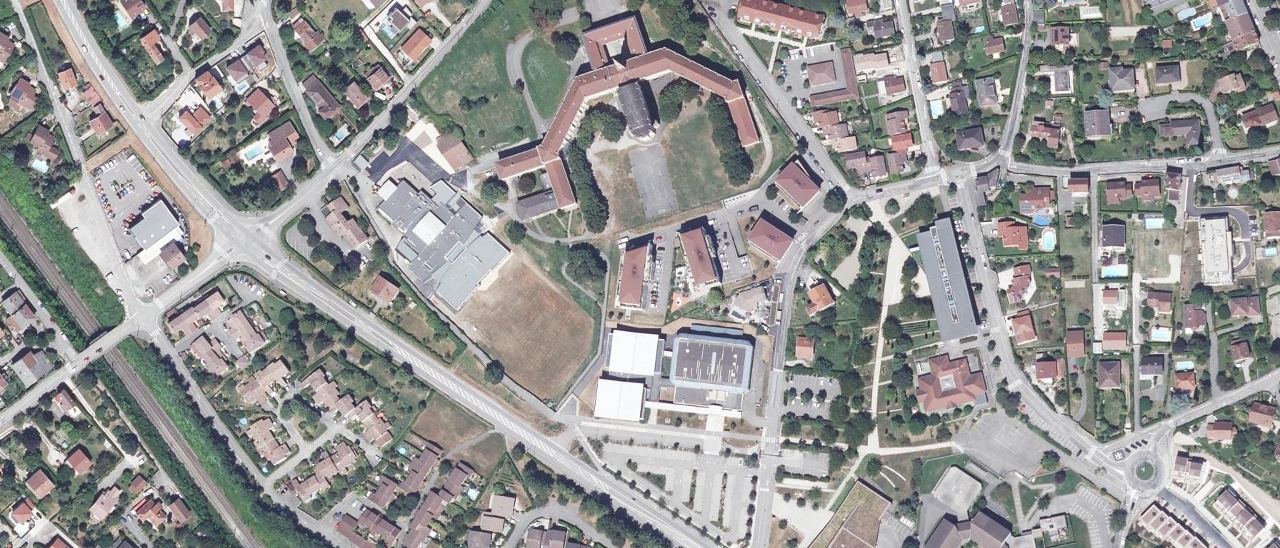 Vue aérienne de Lycée professionnel LES PORTES DE CHARTREUSE