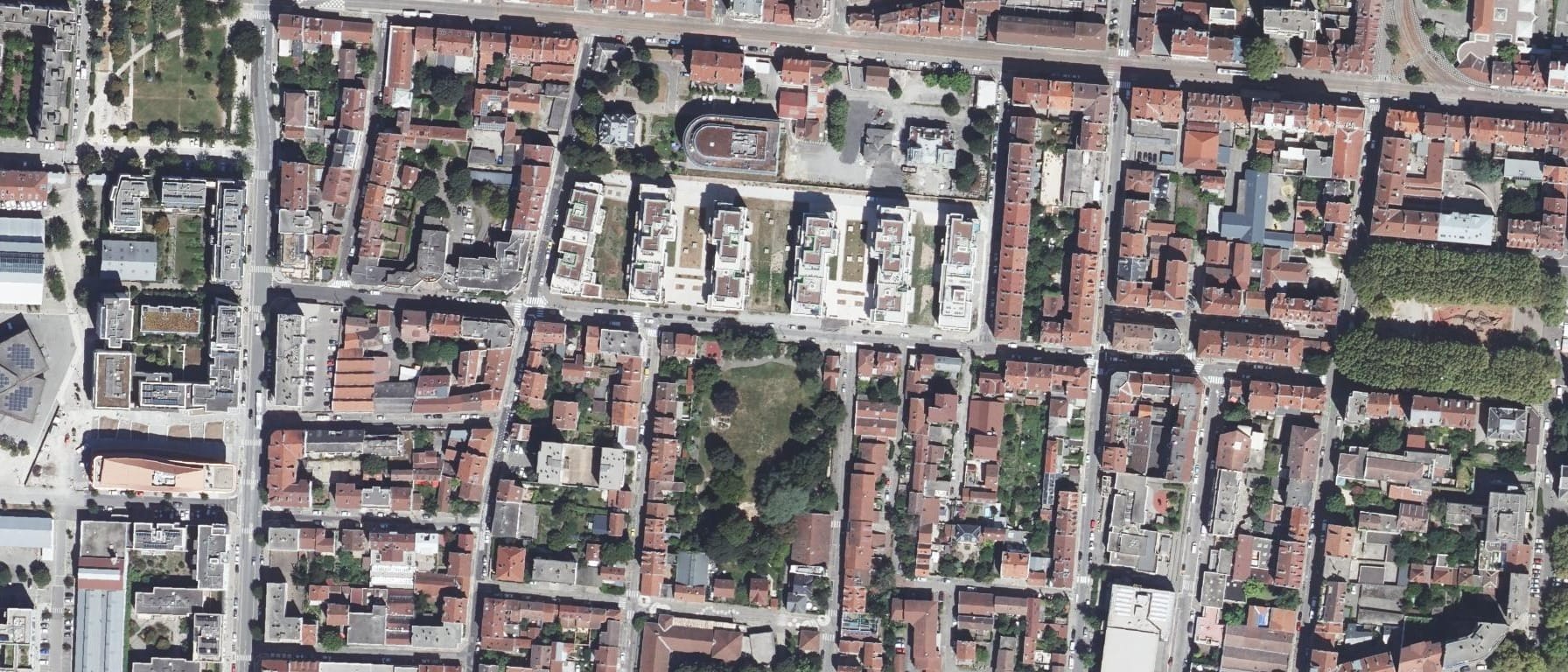 Vue aérienne de EAP Grenoble (Ecole Alpes Performance de Grenoble)