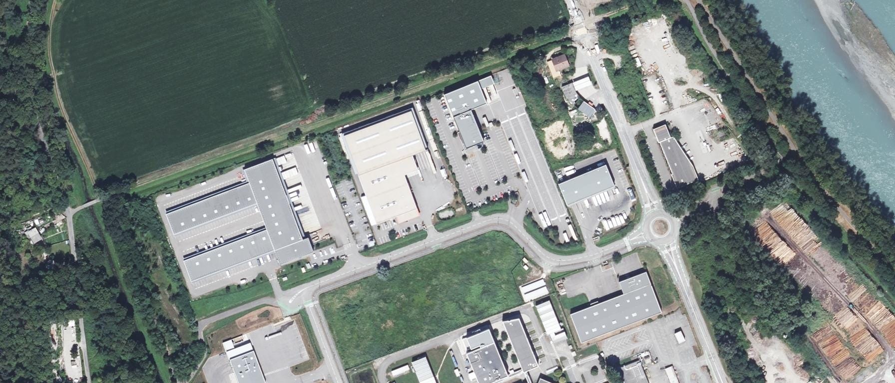 Vue aérienne de Antenne AFTRAL CFA TL (Veurey-Voroize)