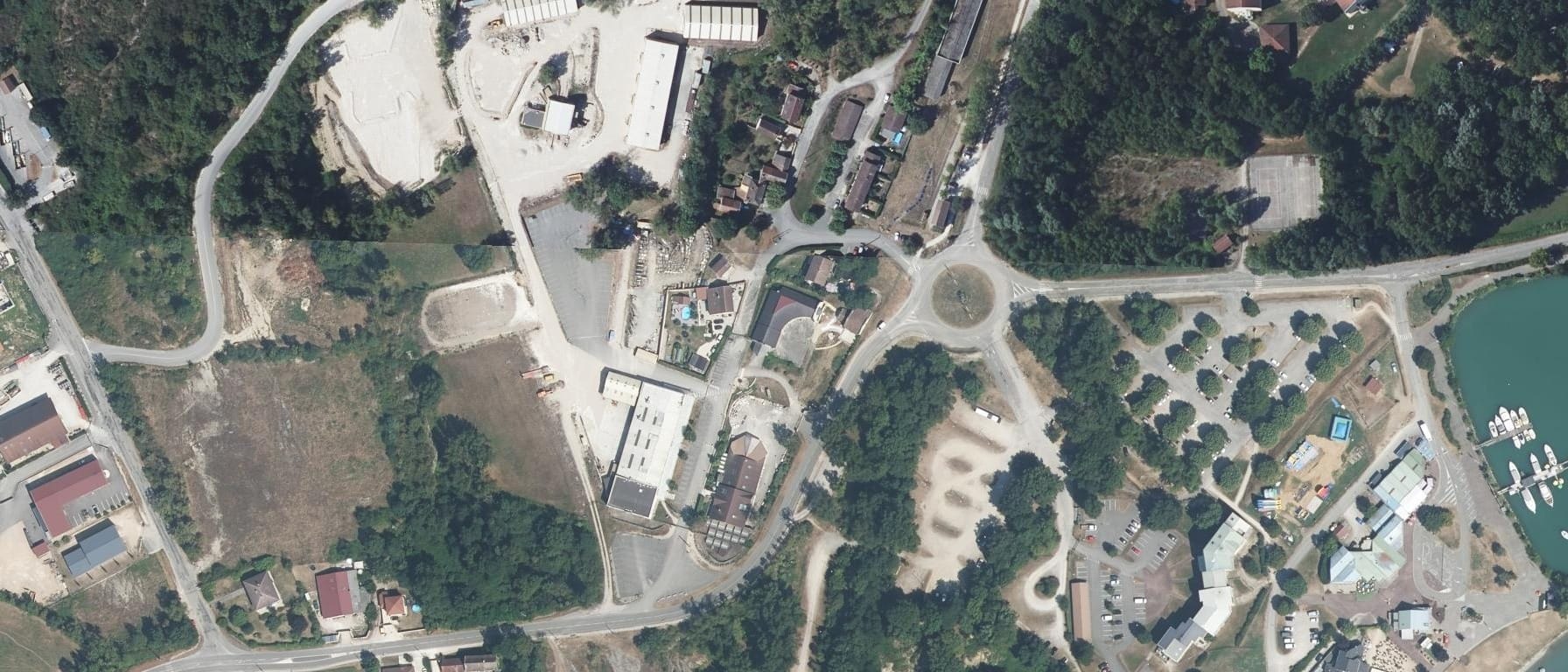 Vue aérienne de CFA REGIONAL UNICEM RHONE ALPES