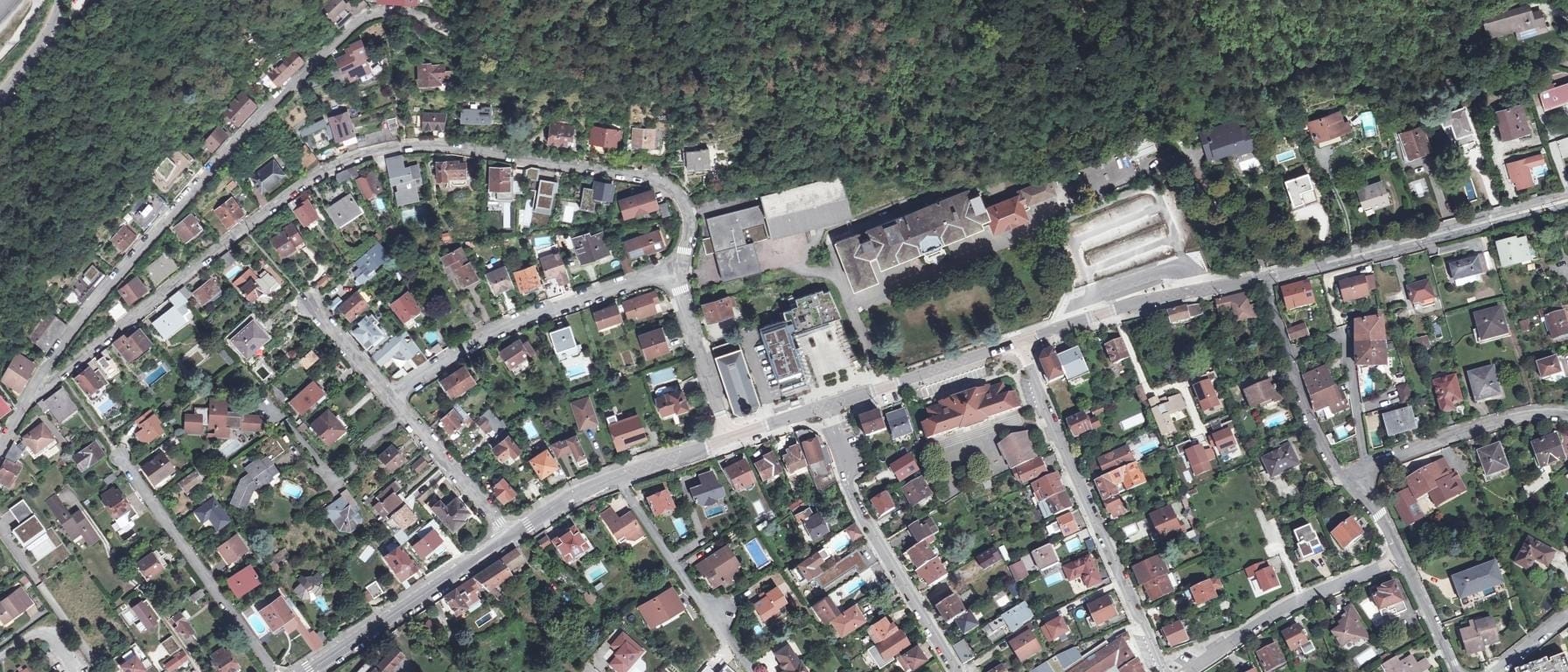 Vue aérienne de Lycée PHILIPPINE DUCHESNE ITEC BOISFLEURY