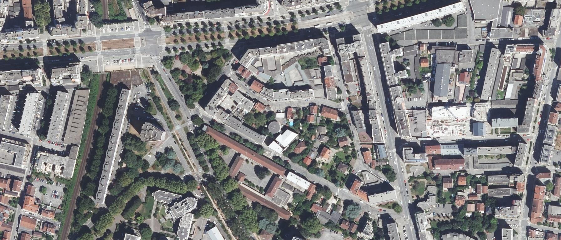 Vue aérienne de IPSO FORMATIONS - Campus GRENOBLE