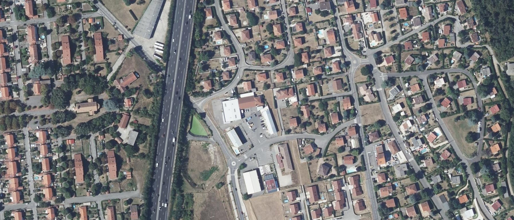 Vue aérienne de ECOLE DES COMPETENCES - SALAISE-SUR-SANNE