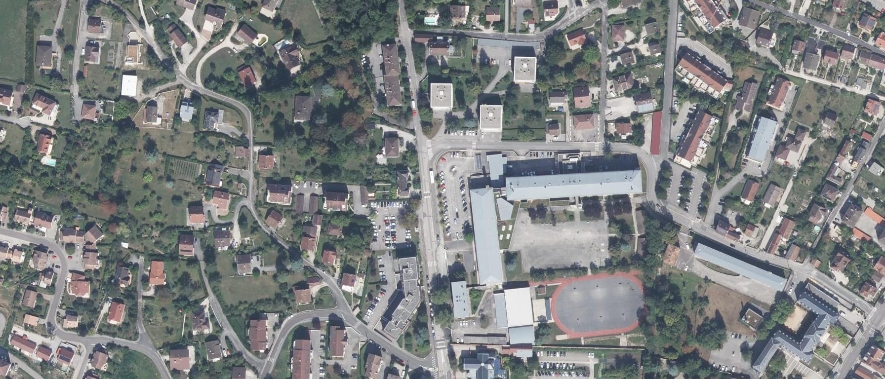 Vue aérienne de Lycée Jean Michel