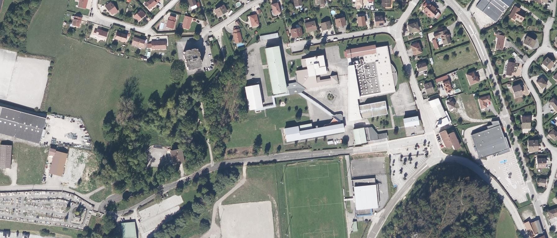 Vue aérienne de Lycée professionnel Pierre Vernotte