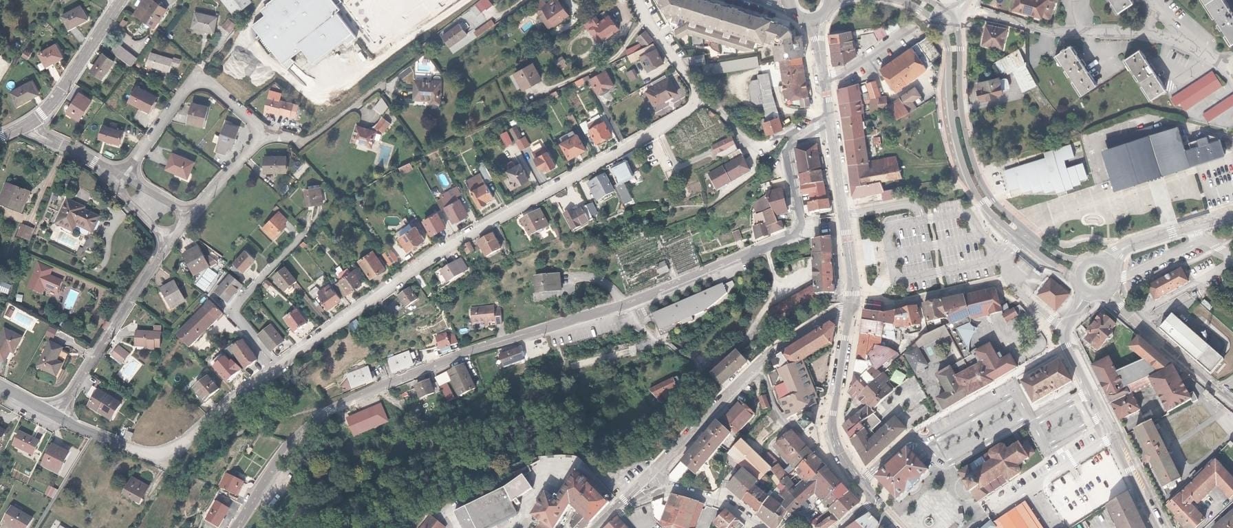 Vue aérienne de Lycée Jeanne D'Arc