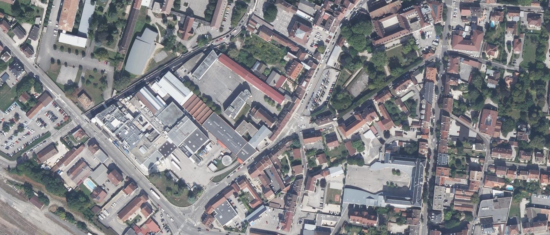 Vue aérienne de Lycée professionnel Sainte Marie