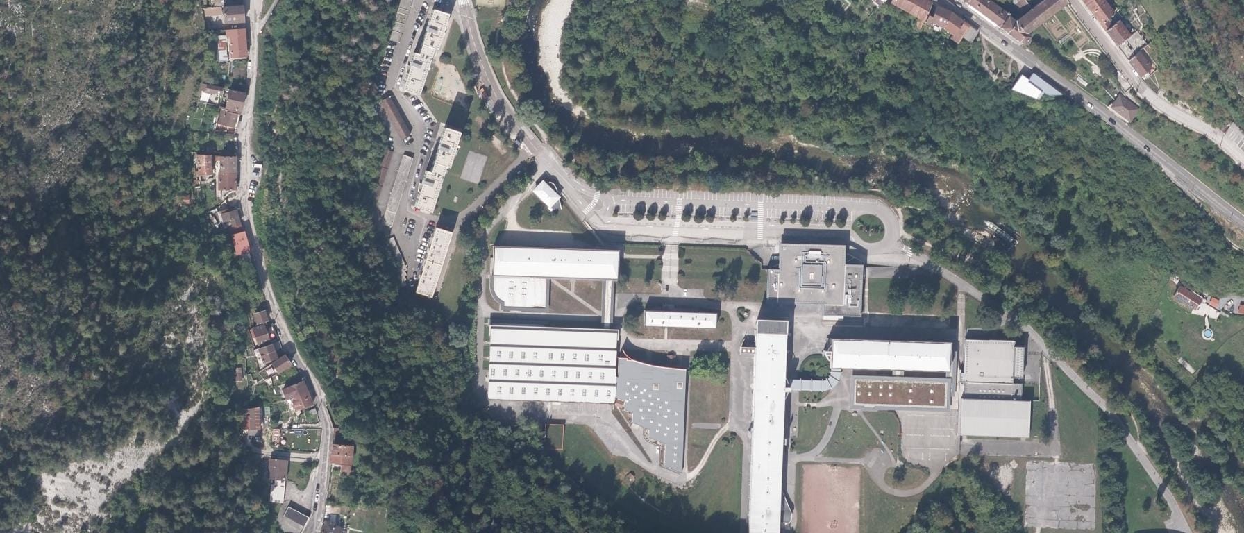 Vue aérienne de Lycée Pré Saint-Sauveur