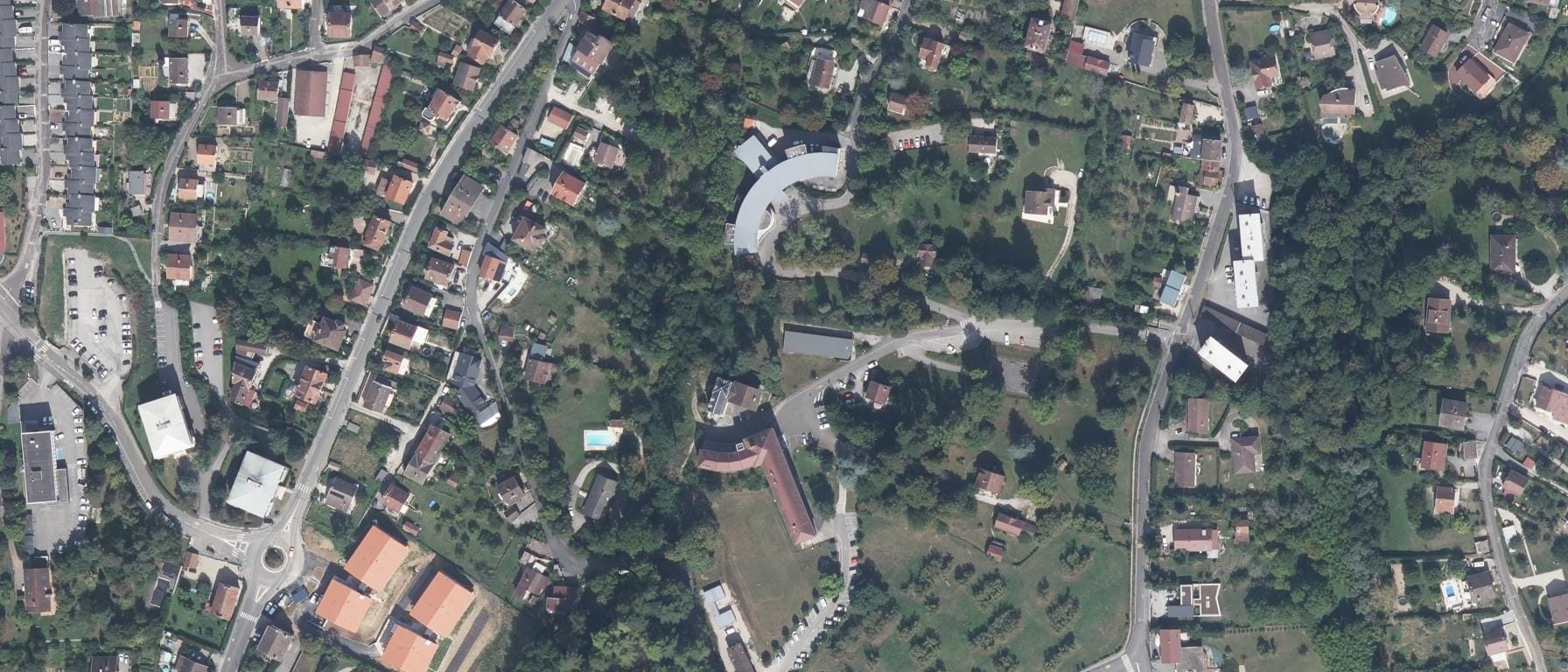 Vue aérienne de Lycée professionnel agricole Lons-le-Saunier - Mancy
