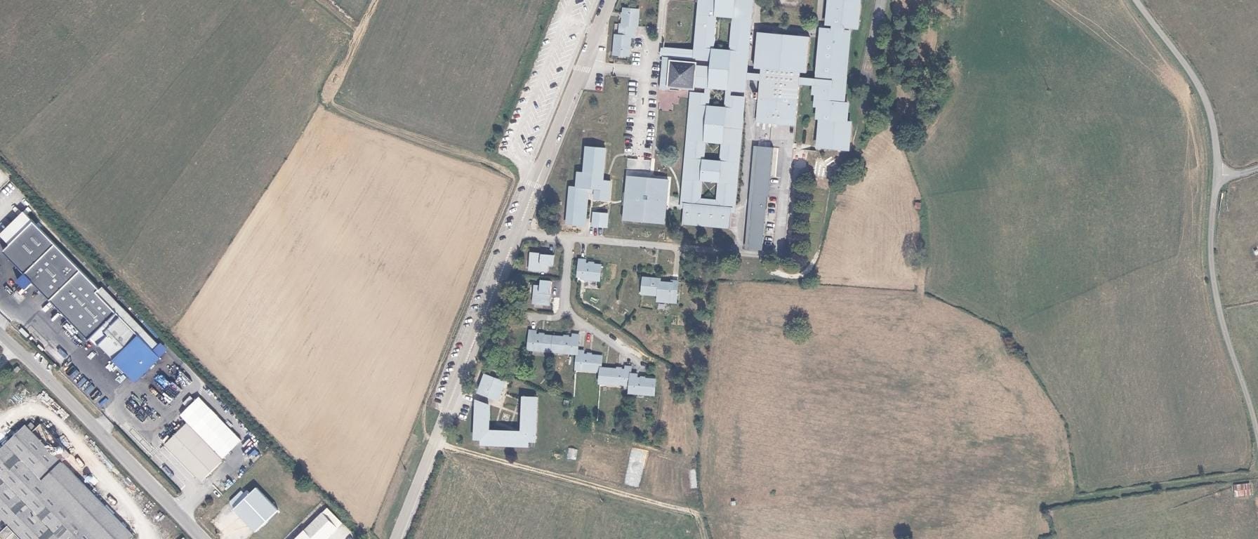 Vue aérienne de CFA AGRICOLE DE MONTMOROT