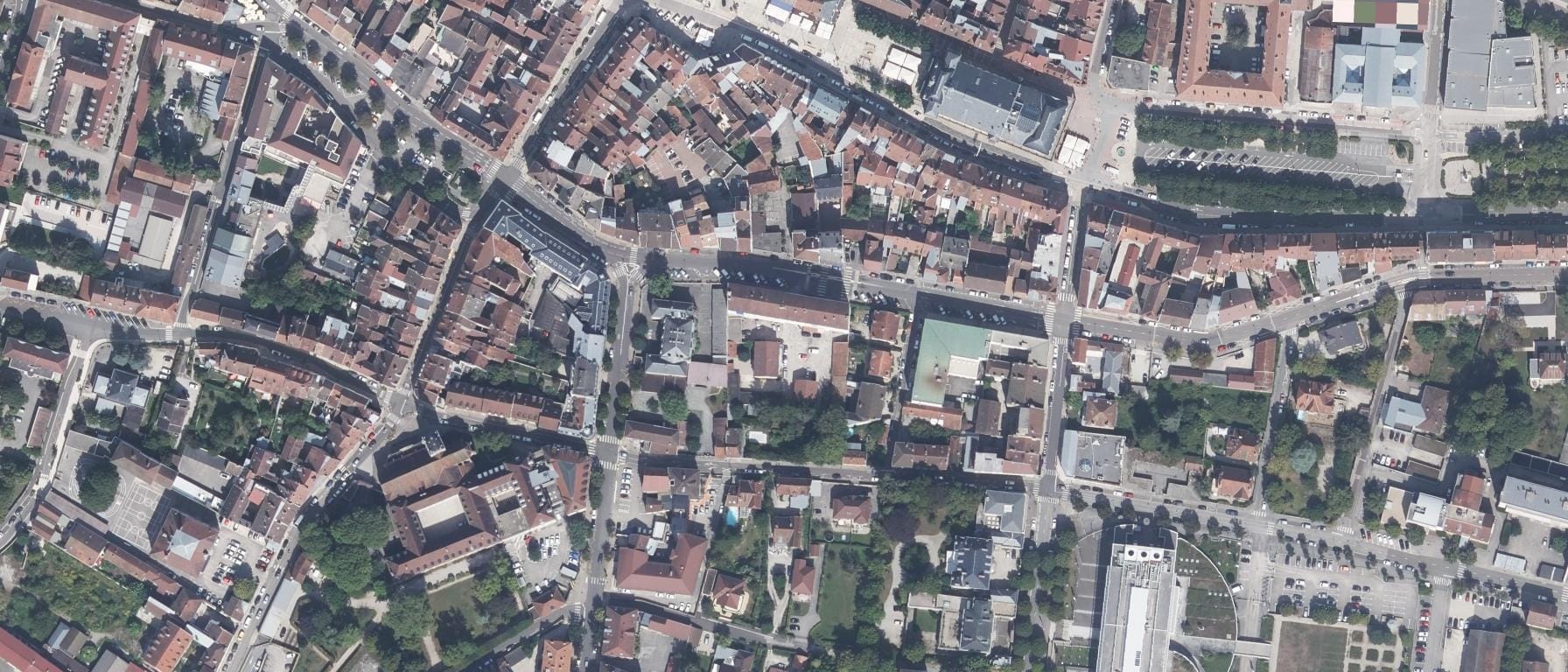 Vue aérienne de GROUPE ALTERNANCE LONS-LE-SAUNIER