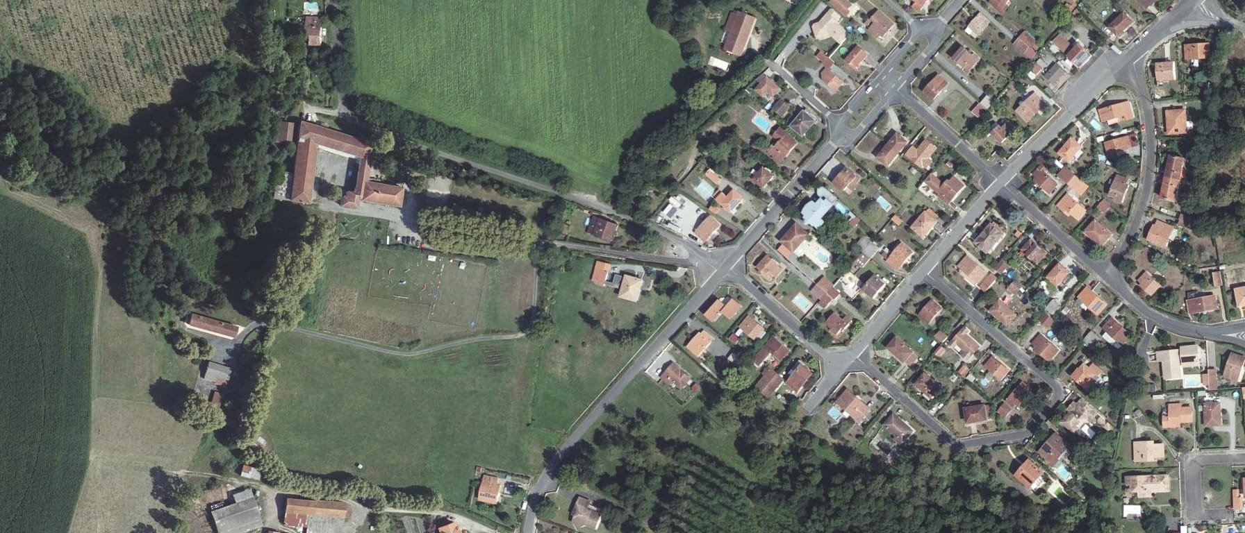 Vue aérienne de MAISON FAMILIALE RURALE