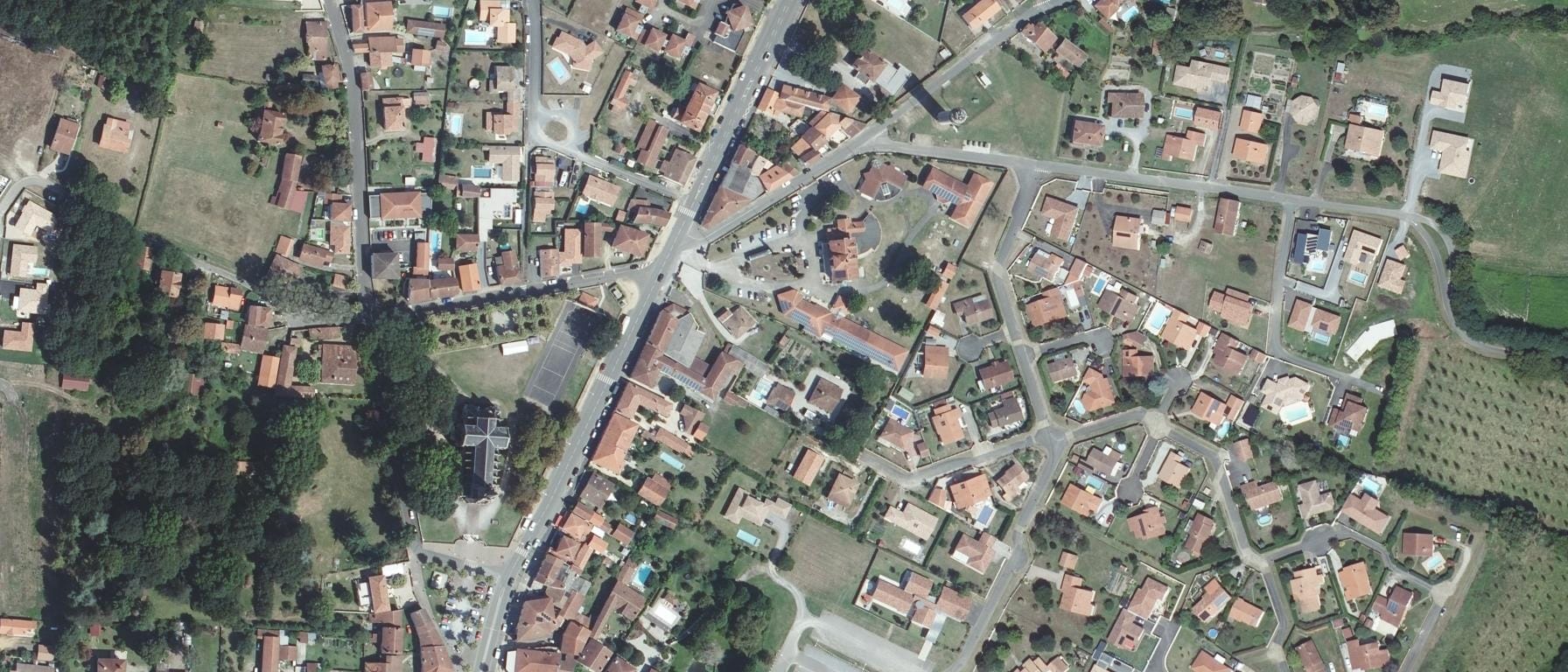 Vue aérienne de MAISON FAMILIALE RURALE