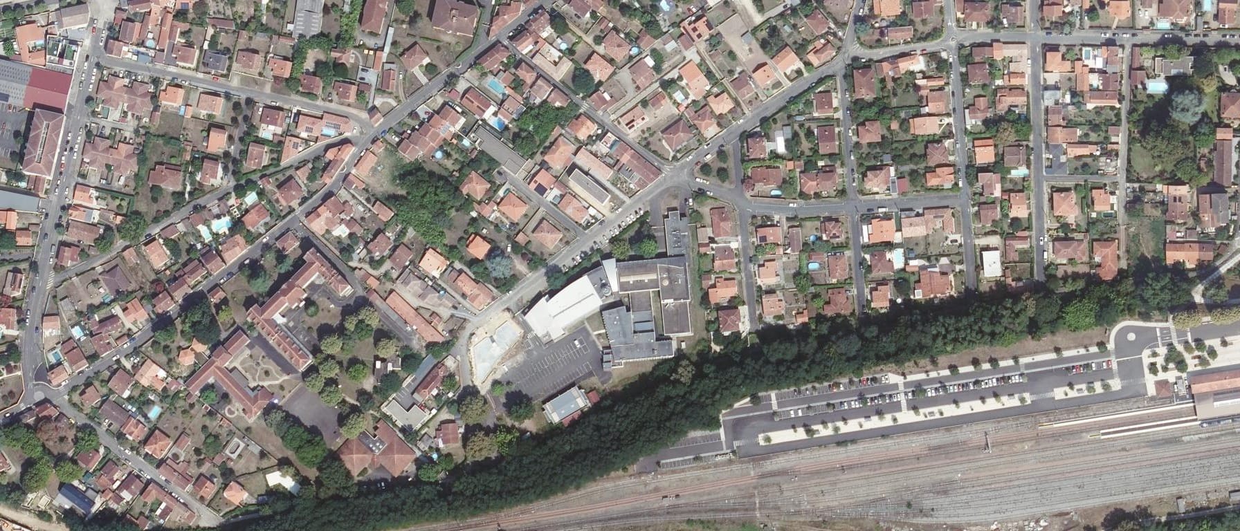Vue aérienne de I.U.T des Pays de l'Adour - Antenne de Mont De Marsan