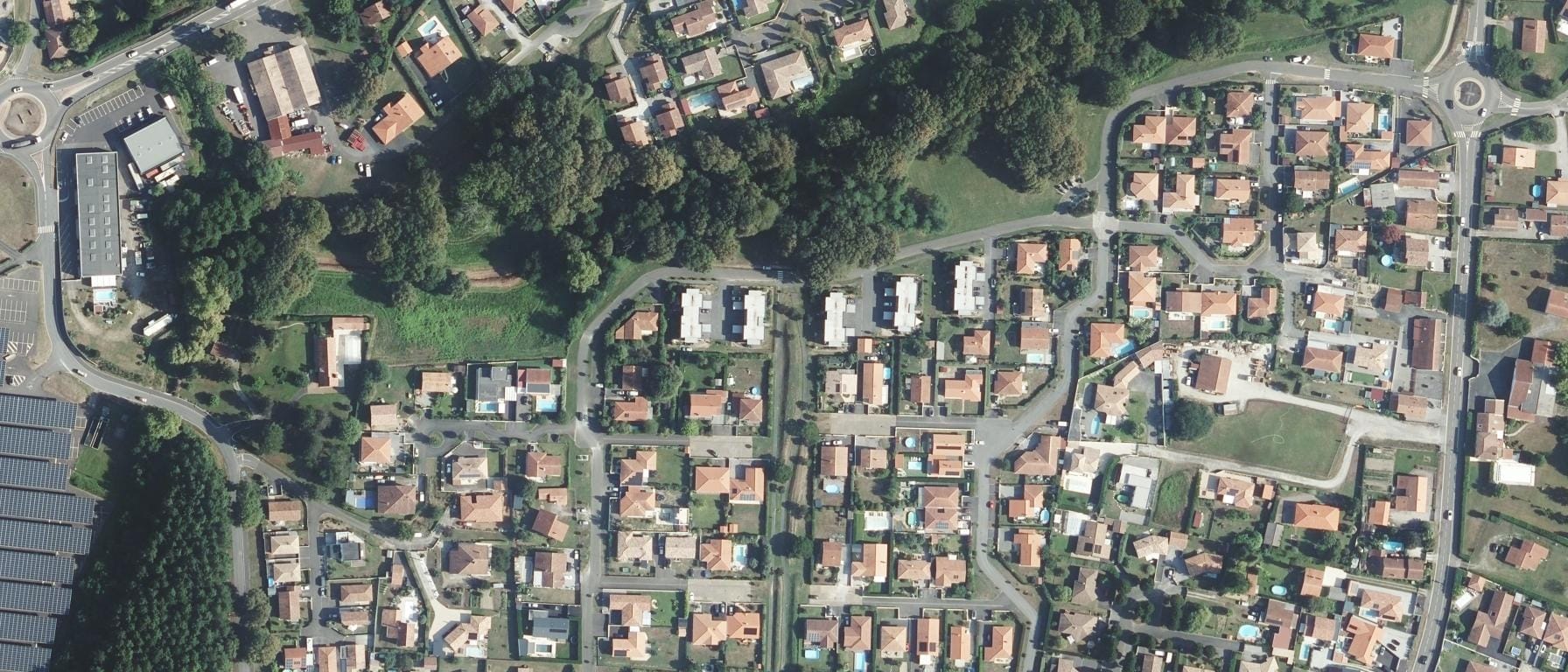 Vue aérienne de CFA AFTRAL - St Geours de Maremne