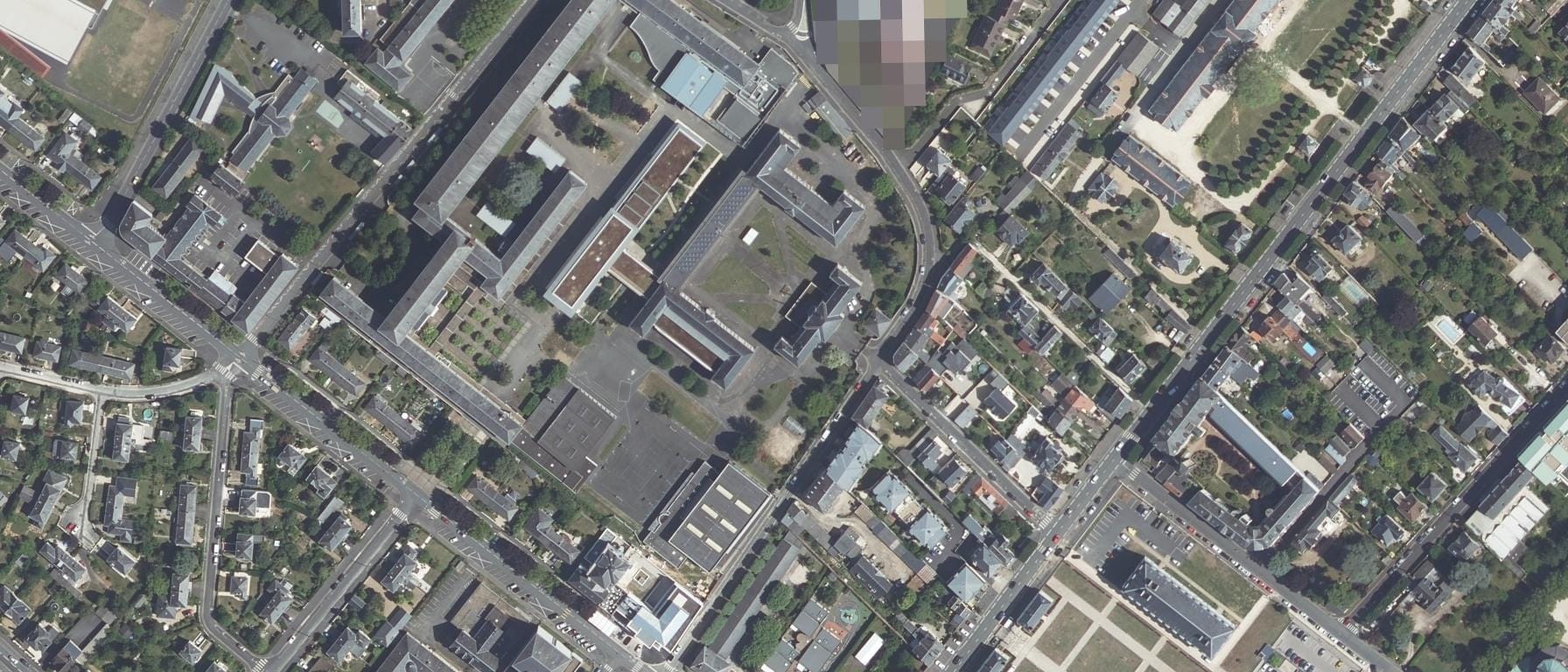 Vue aérienne de Lycée F Philibert Dessaignes