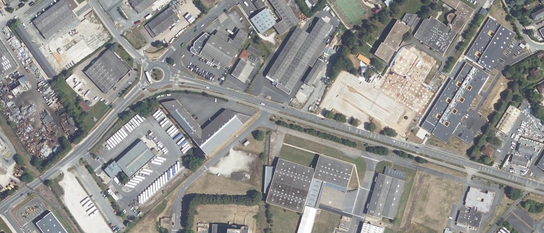 Vue aérienne de CFA INTERPROF CH MET LOIR ET CHER