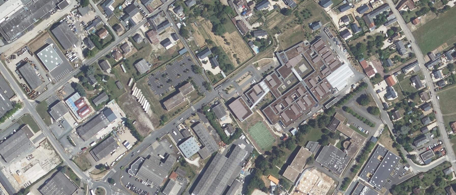 Vue aérienne de BTP CFA DE LOIR ET CHER