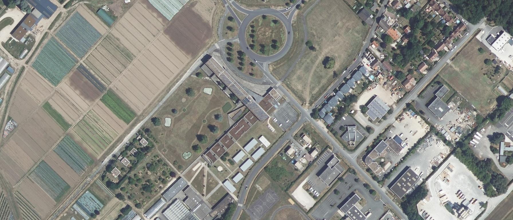 Vue aérienne de Agrocampus des 2 Vallées - CFA du Loir-et-Cher - Blois