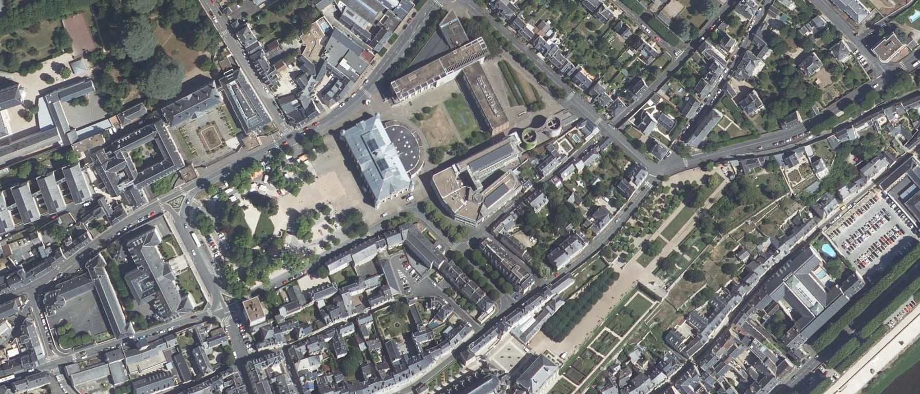 Vue aérienne de Université de Tours - Antenne de Blois