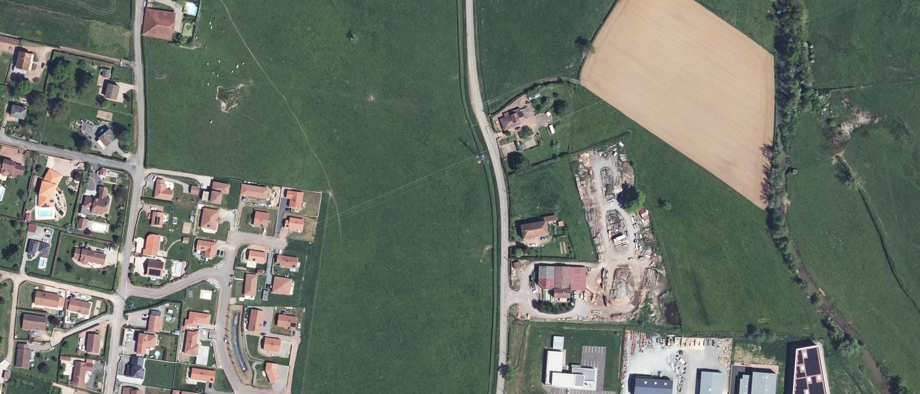 Vue aérienne de Lycée Jérémie DE LA RUE