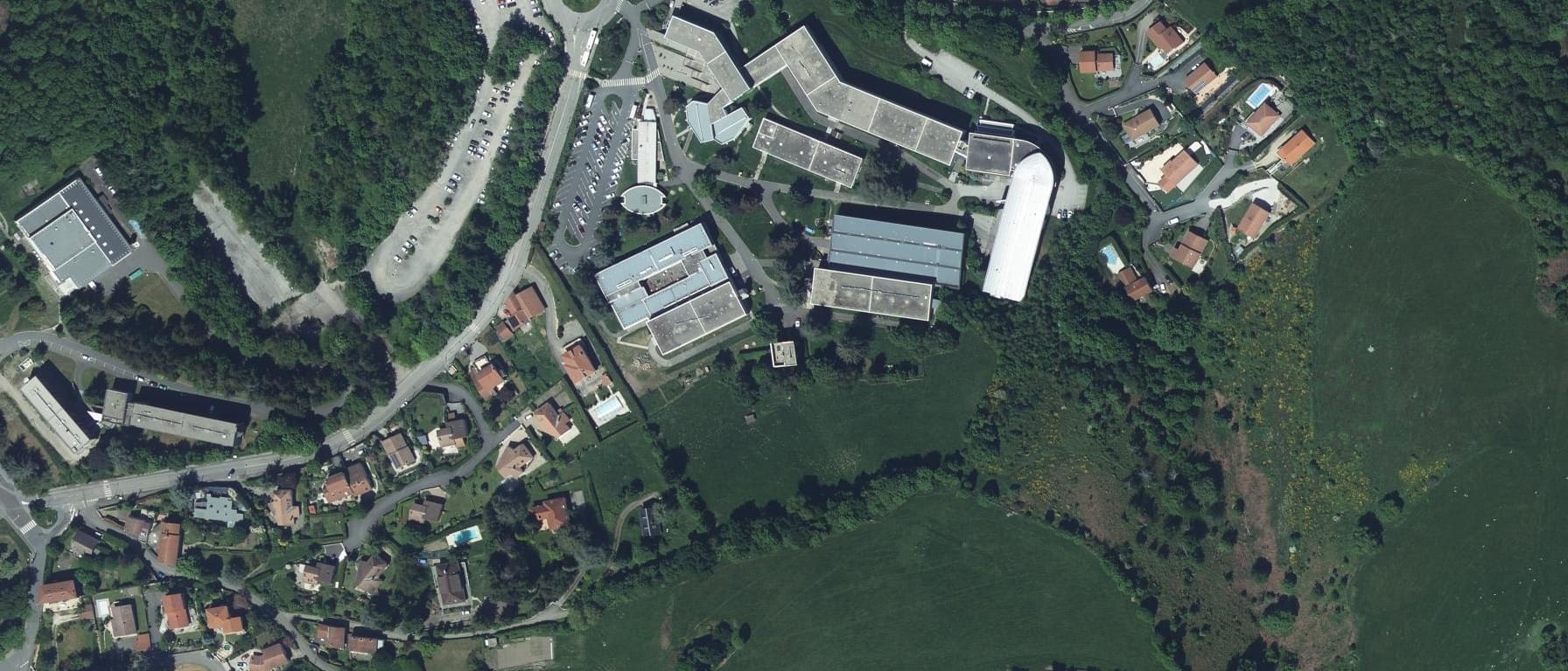 Vue aérienne de I.U.T de Saint-Etienne