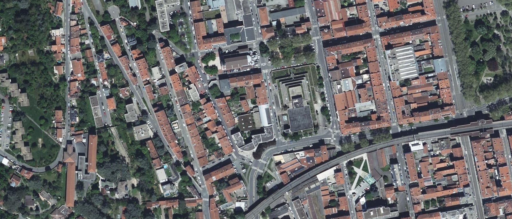 Vue aérienne de Lycée Tezenas du Montcel
