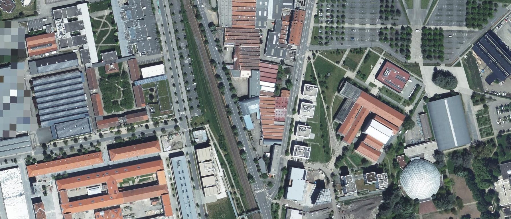 Vue aérienne de Lycée professionnel Le Marais Sainte Therese