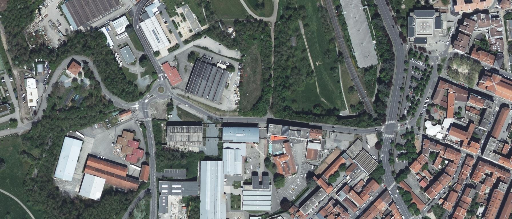 Vue aérienne de CFA DU BATIMENT ET DES TRAVAUX PUBLICS LOIRE