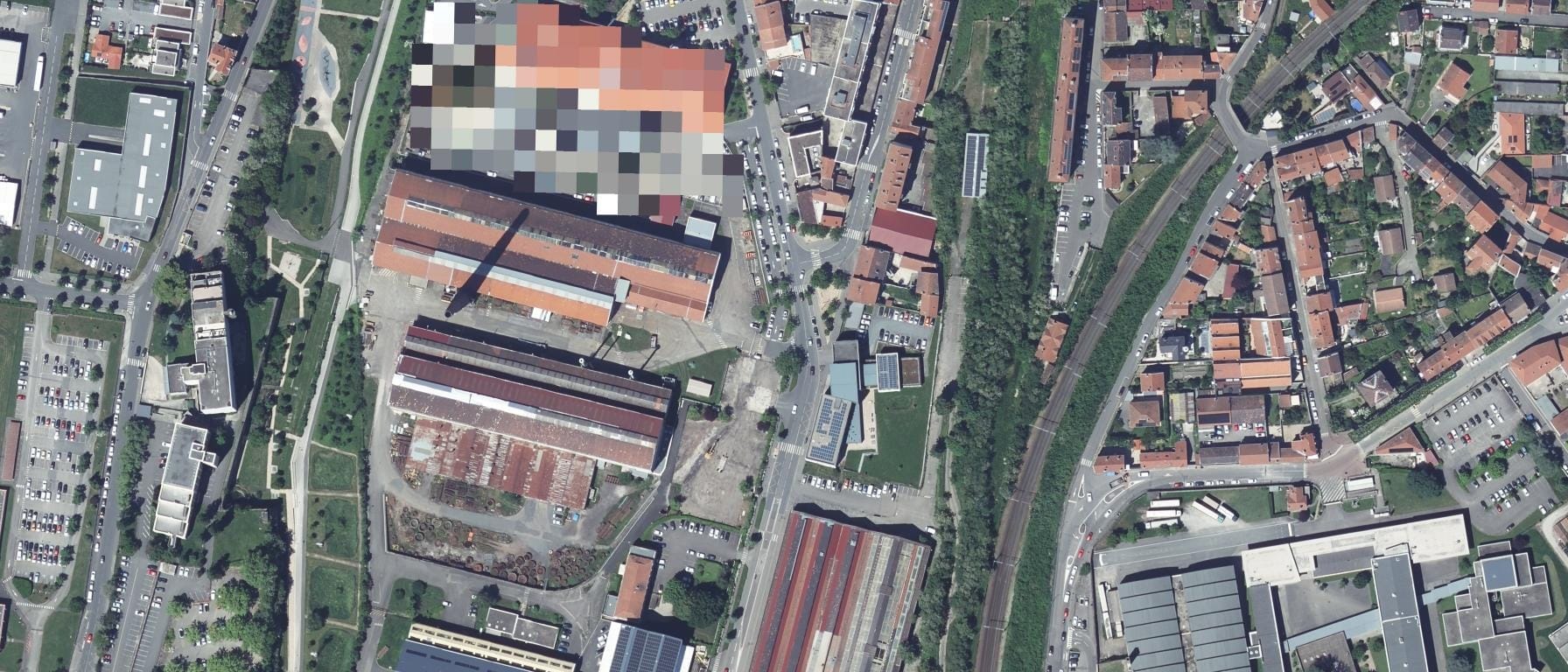 Vue aérienne de IFSI St Chamond