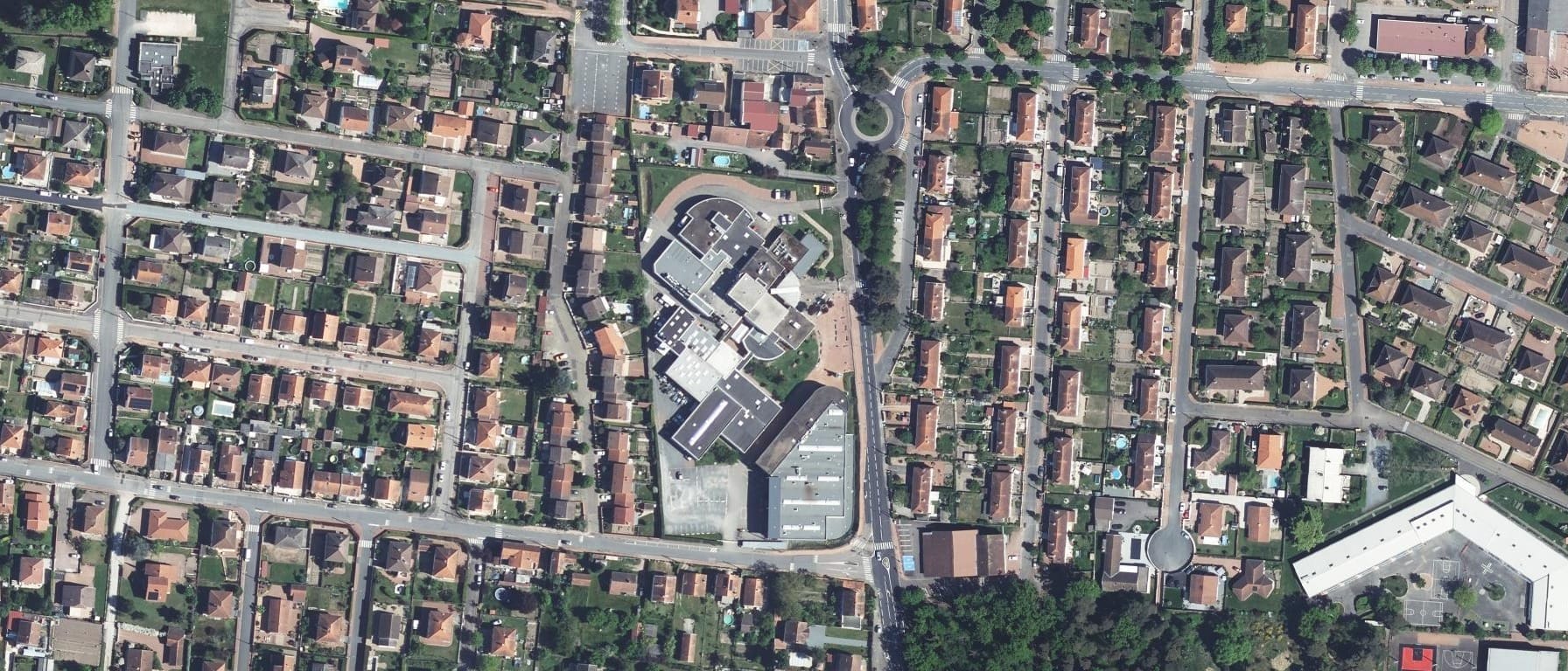 Vue aérienne de CFA DU ROANNAIS ARPA