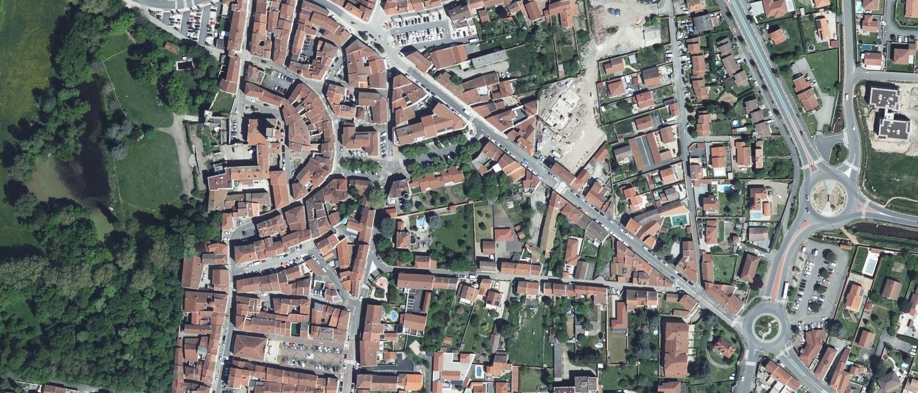 Vue aérienne de Lycée agricole privé Saint-André