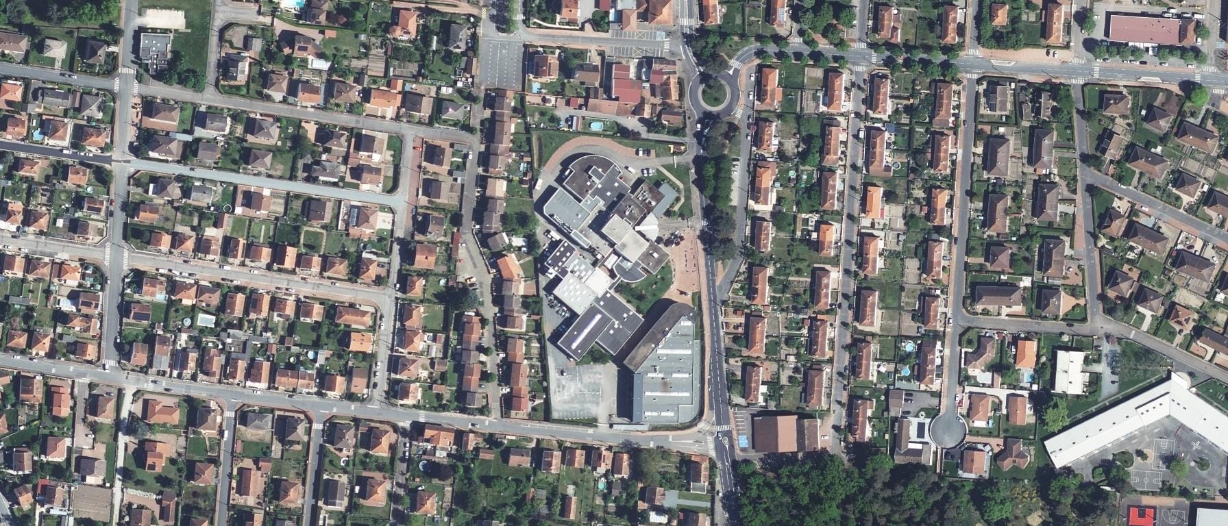 Vue aérienne de CFAI Loire-Drôme-Ardèche - site de Mably