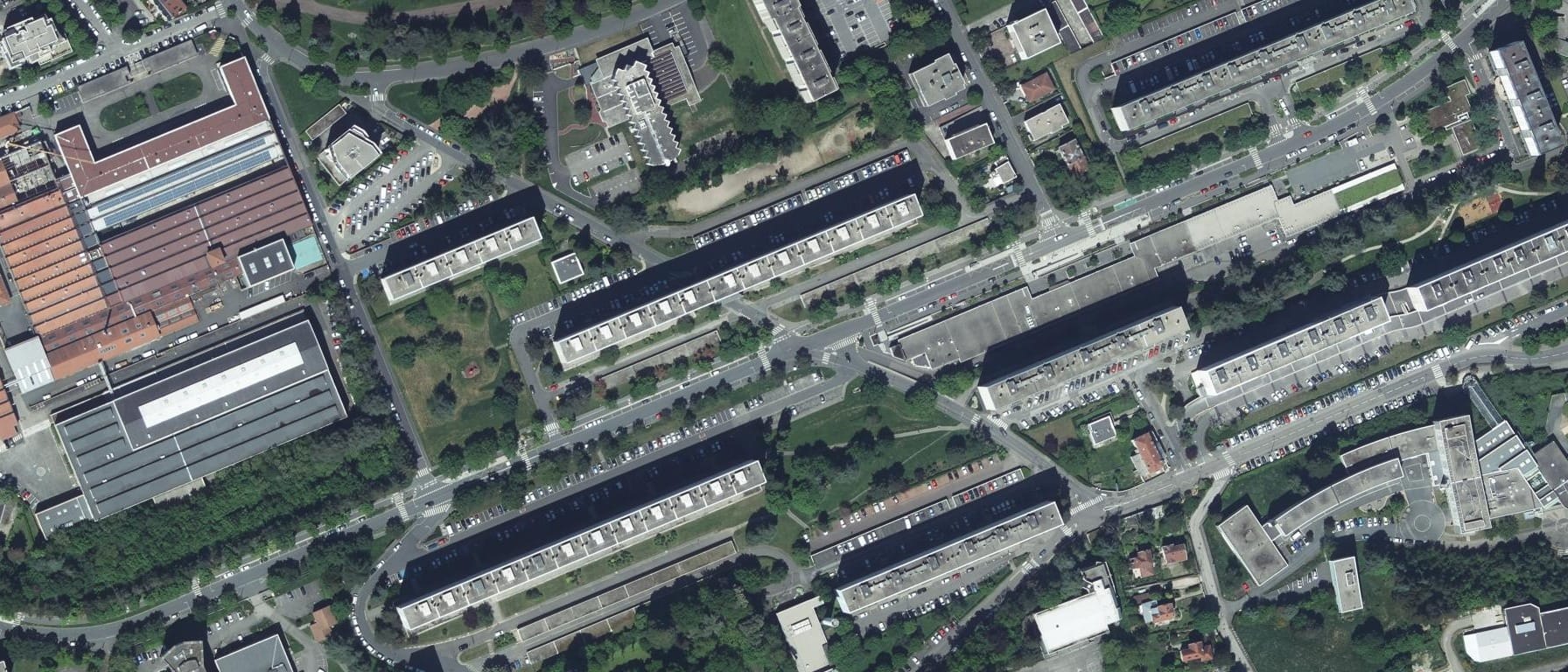 Vue aérienne de EUNOIA SUP ST ETIENNE