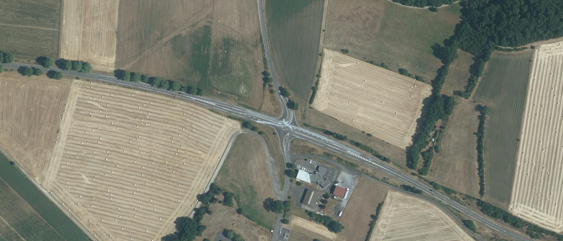 Vue aérienne de LEGTPA Brioude-Bonnefont - Site de Fontannes