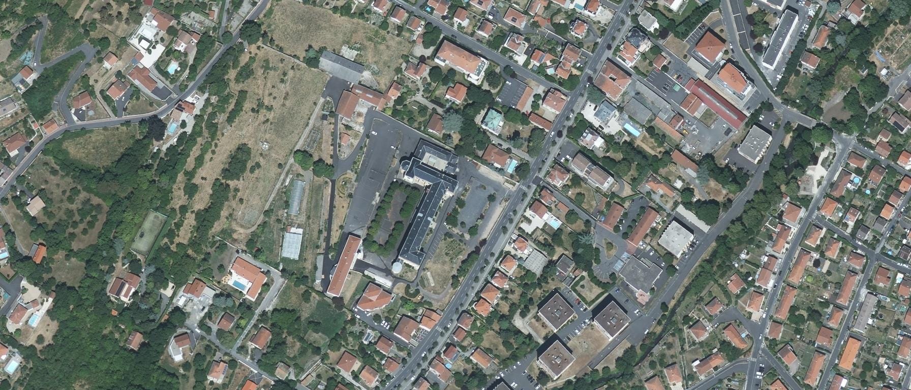 Vue aérienne de ISVT